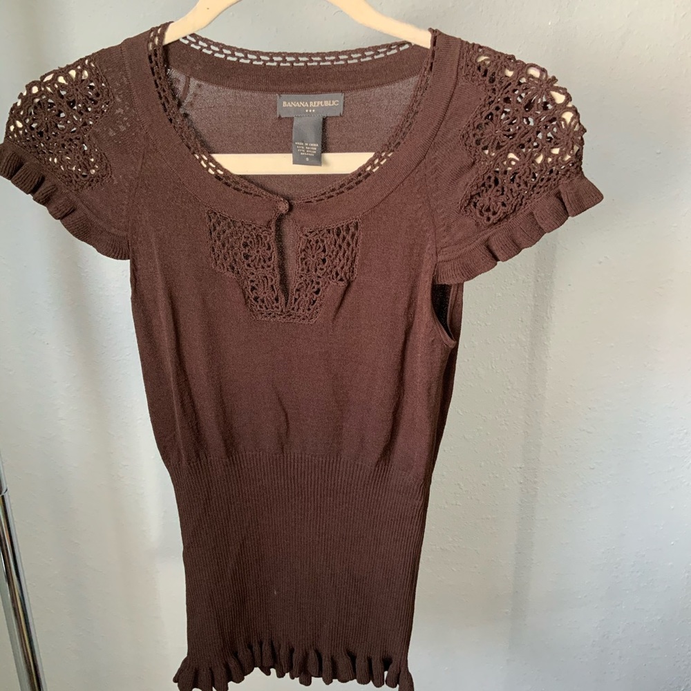 Sweater Crochet Top